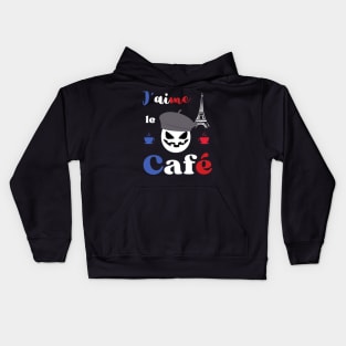 I love Halloween coffee Kids Hoodie